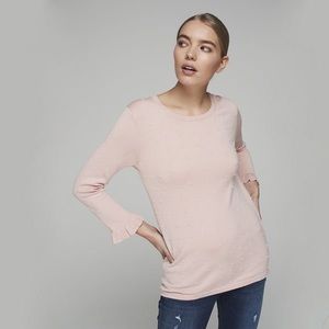 TALL Karl Lagerfeld Pearl Front 3/4 Sleeve